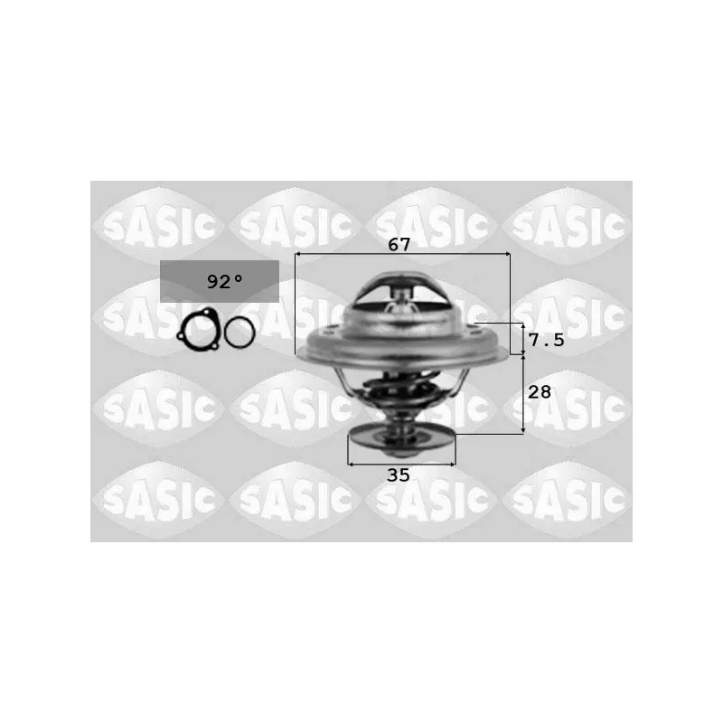 Thermostat d'eau SASIC 9000016