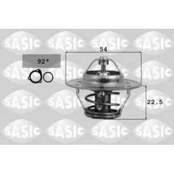 Thermostat d'eau SASIC 9000068