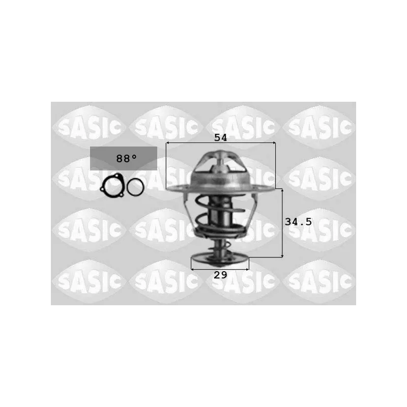 Thermostat d'eau SASIC 9000074