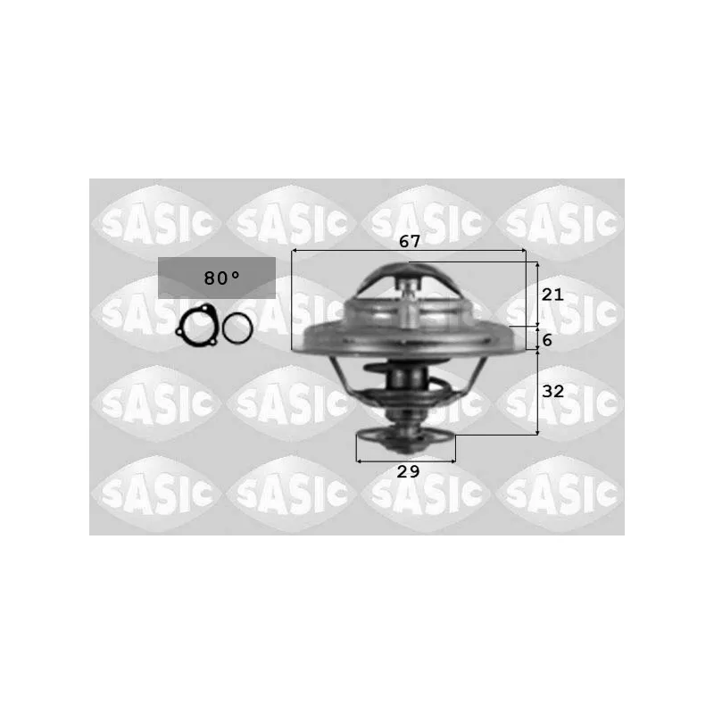Thermostat d'eau SASIC 9000087