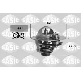 Thermostat d'eau SASIC 9000089