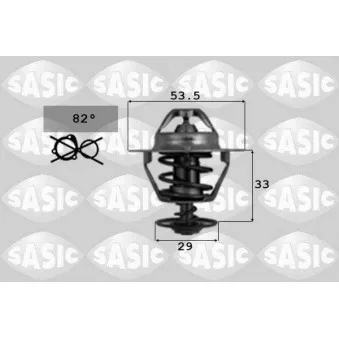 Thermostat d'eau SASIC 9000107
