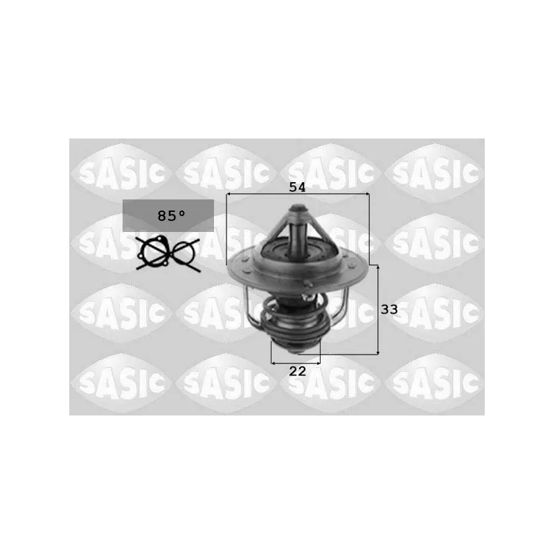 Thermostat d'eau SASIC 9000122