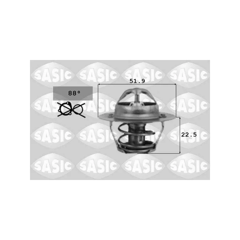 Thermostat d'eau SASIC 9000124