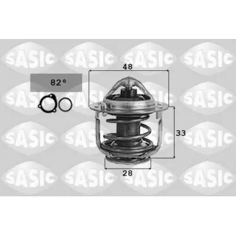 Thermostat d'eau SASIC 9000126
