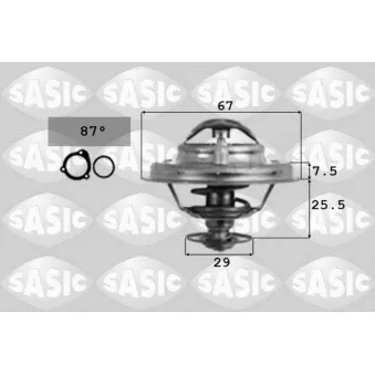 Thermostat d'eau SASIC 9000162