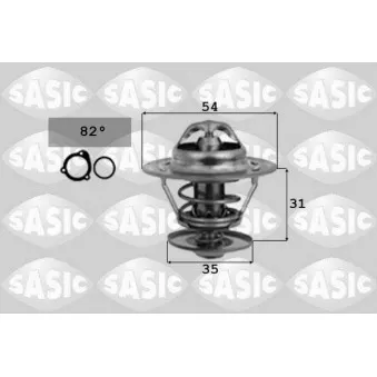 Thermostat d'eau SASIC 9000163