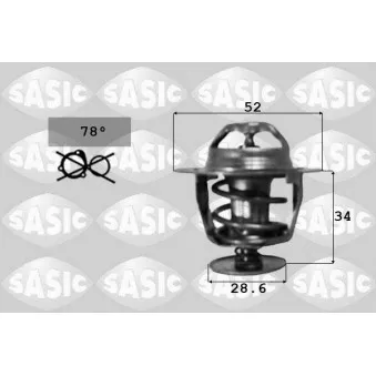 Thermostat d'eau SASIC 9000237