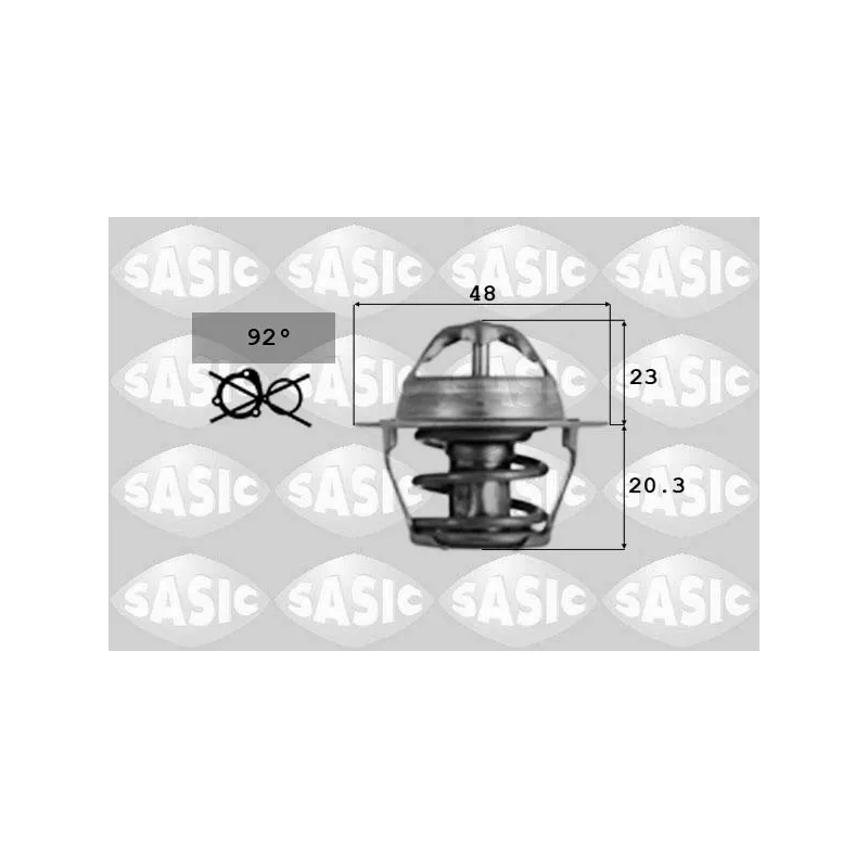 Thermostat d'eau SASIC 9000389