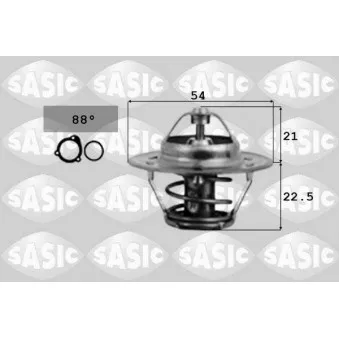 Thermostat d'eau SASIC 9000391