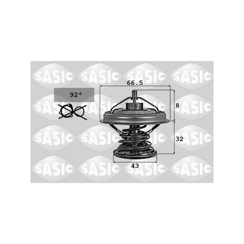 Thermostat d'eau SASIC 9000701