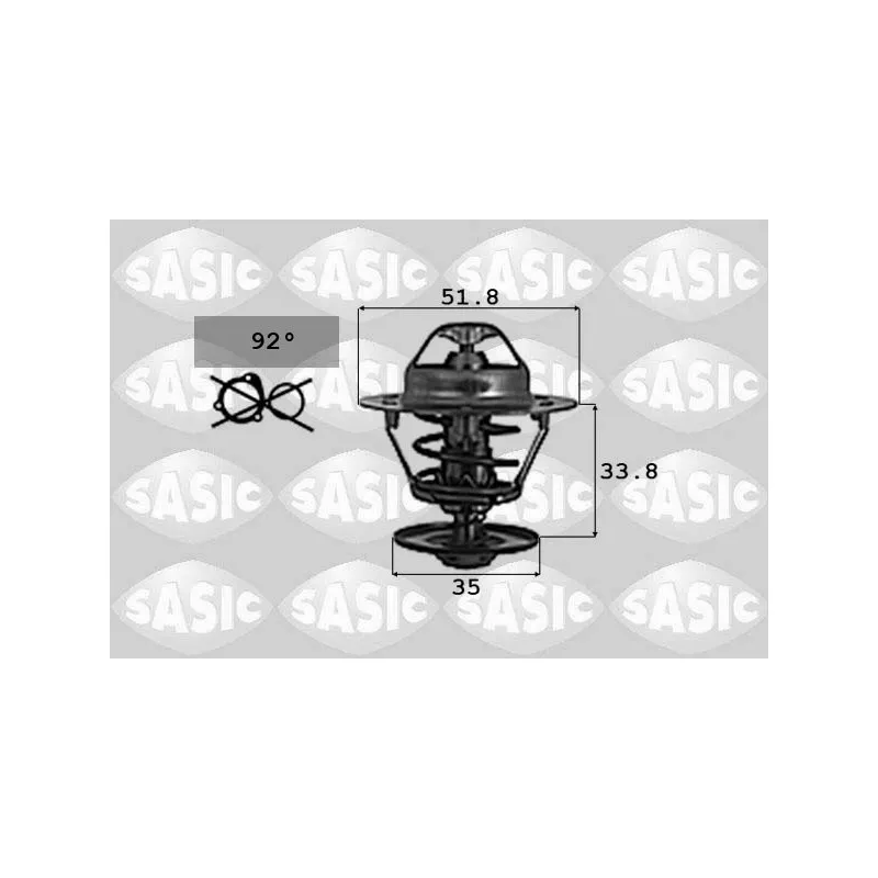 Thermostat d'eau SASIC 9000713