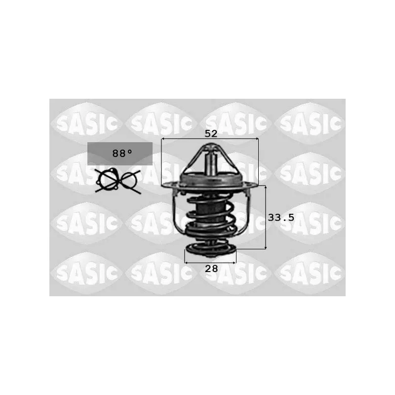 Thermostat d'eau SASIC 9000715