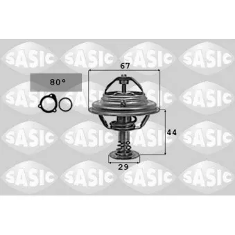 Thermostat d'eau SASIC 9000717