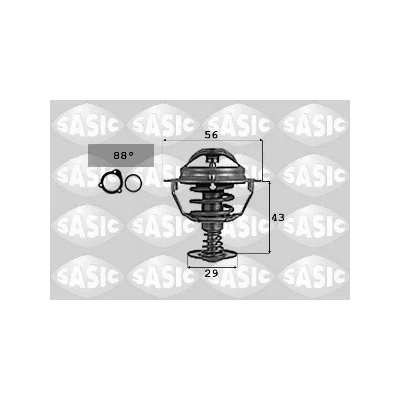 Thermostat d'eau SASIC 9000724