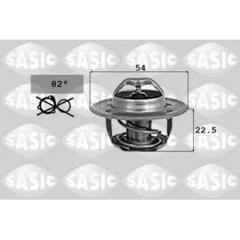 Thermostat d'eau SASIC 9000726
