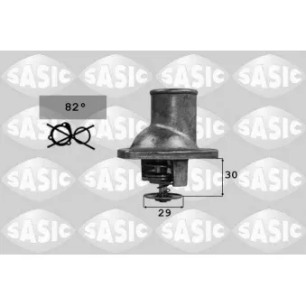Thermostat d'eau SASIC 9000734