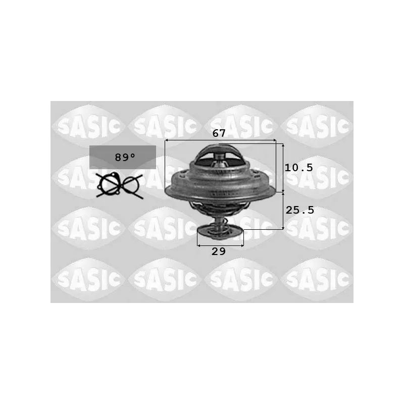 Thermostat d'eau SASIC 9000741