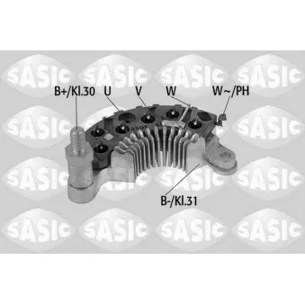 Pont de diodes, alternateur SASIC 9166010