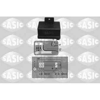Temporisateur de préchauffage SASIC 9314001