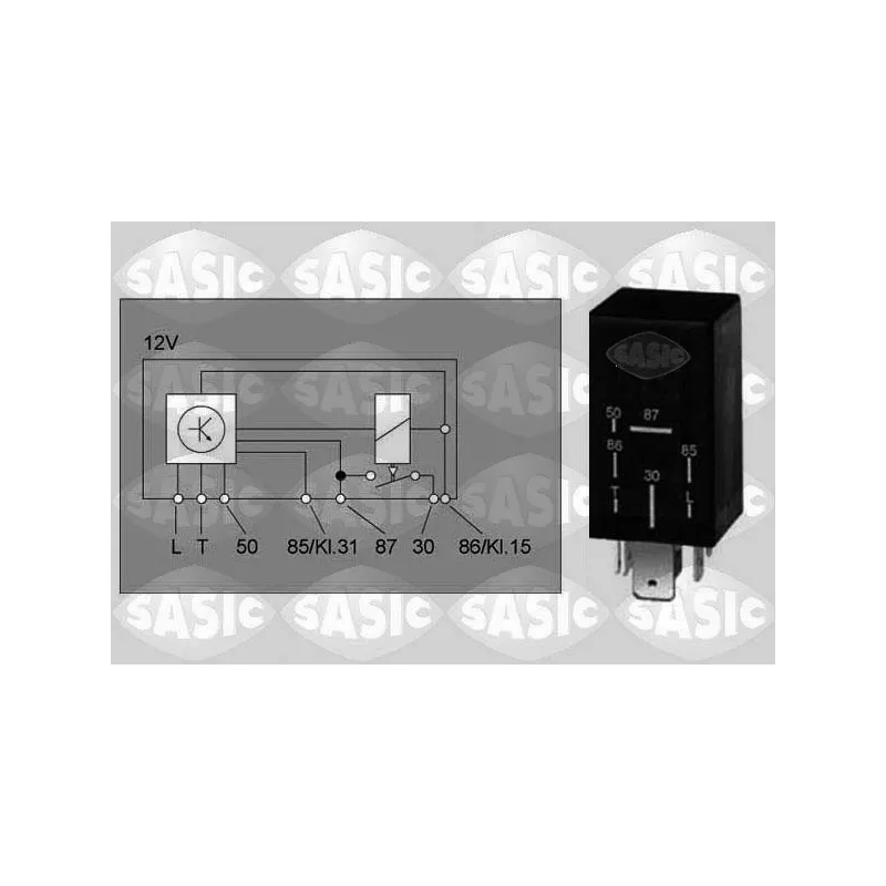 Temporisateur de préchauffage SASIC 9316004