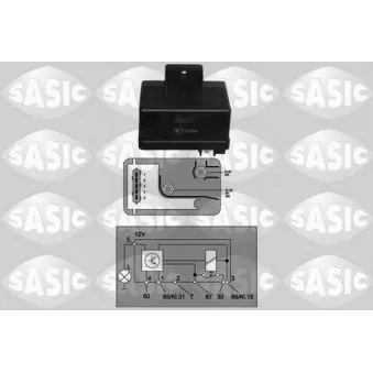 Temporisateur de préchauffage SASIC 9316009