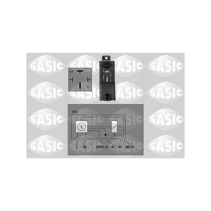 Temporisateur de préchauffage SASIC 9316011