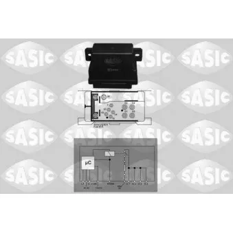 Temporisateur de préchauffage SASIC 9316012