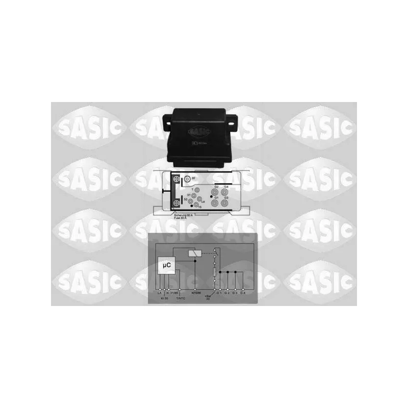 Temporisateur de préchauffage SASIC 9316012