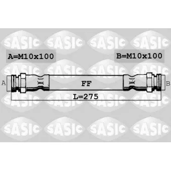 Flexible de frein SASIC SBH0152