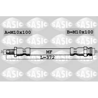 Flexible de frein SASIC SBH0160