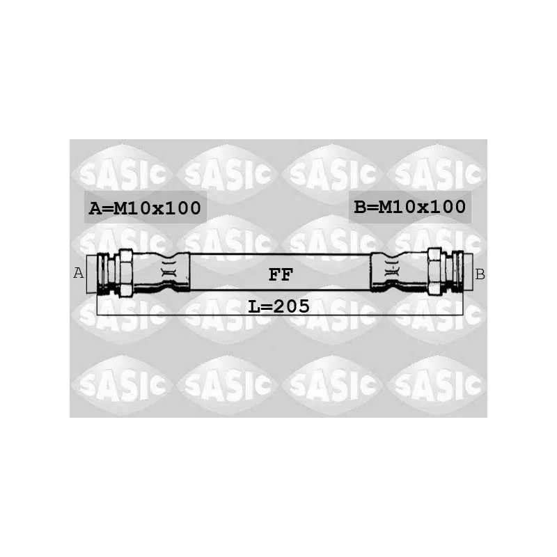 Flexible de frein SASIC SBH0161