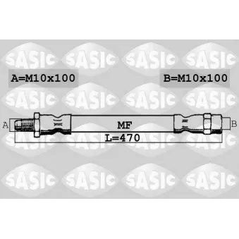 Flexible de frein SASIC SBH0180