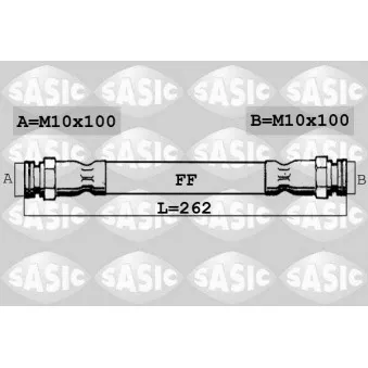 Flexible de frein SASIC SBH4073