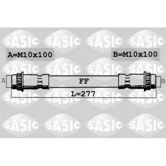Flexible de frein SASIC SBH4078