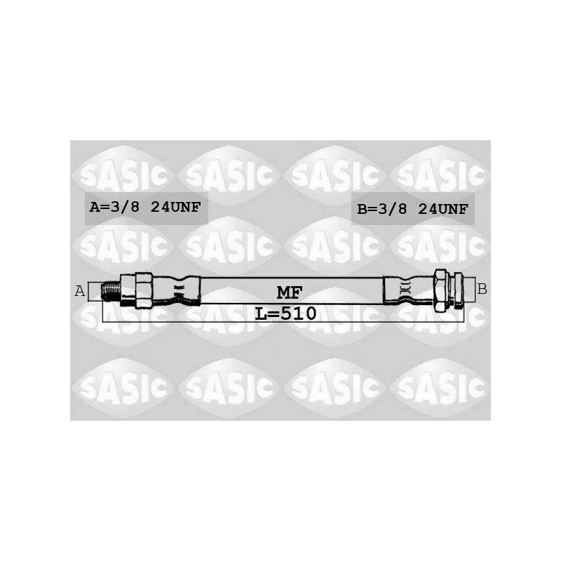 Flexible de frein SASIC SBH4087