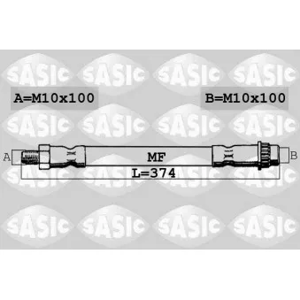 Flexible de frein SASIC SBH4089