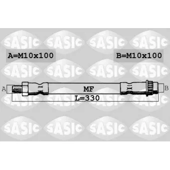 Flexible de frein SASIC SBH4091