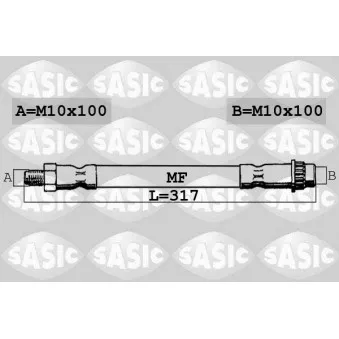 Flexible de frein SASIC SBH4094