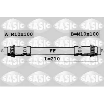 Flexible de frein SASIC SBH4162