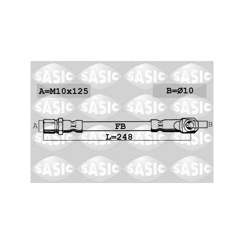 Flexible de frein SASIC SBH6286