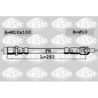 Flexible de frein SASIC SBH6300
