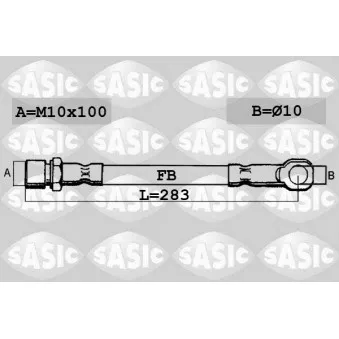 Flexible de frein SASIC SBH6308