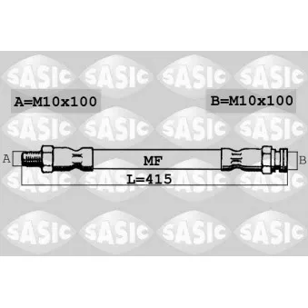 Flexible de frein SASIC SBH6314
