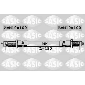 Flexible de frein SASIC SBH6321