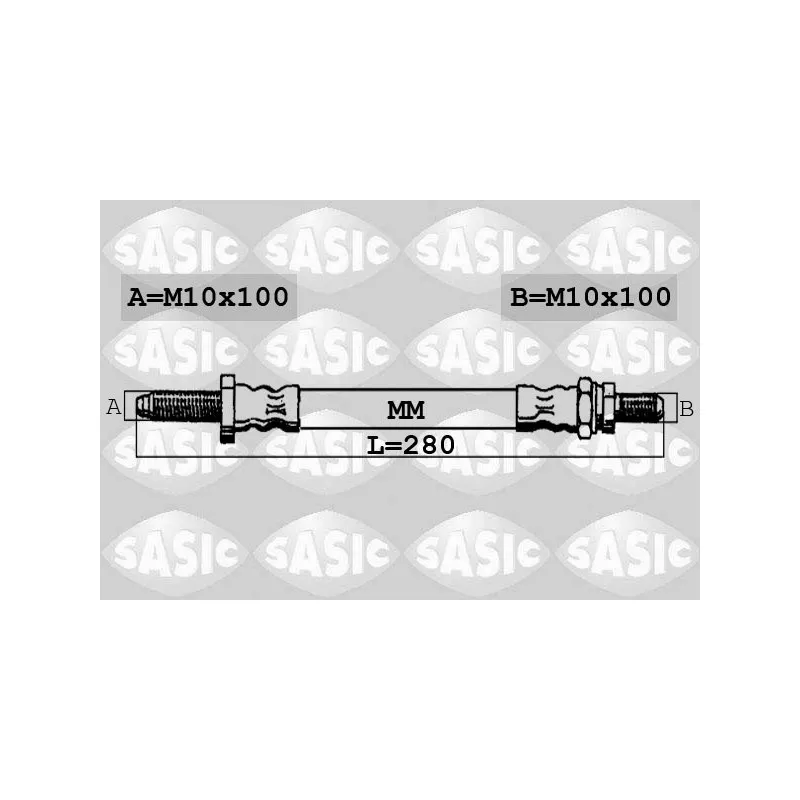 Flexible de frein arrière droit SASIC SBH6324