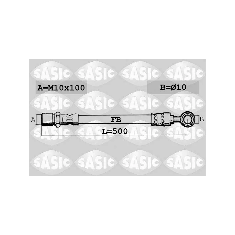 Flexible de frein SASIC SBH6343