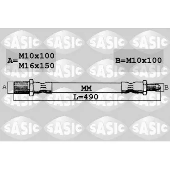 Flexible de frein SASIC SBH6347