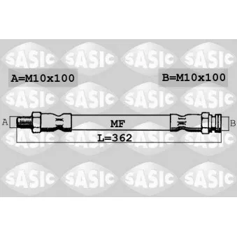 Flexible de frein SASIC SBH6356