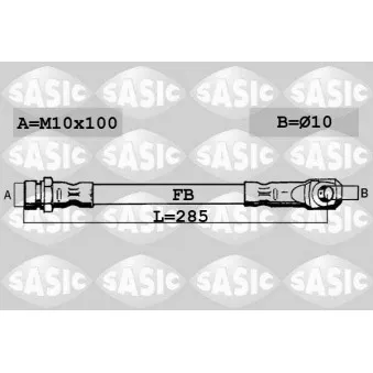 Flexible de frein SASIC SBH6372
